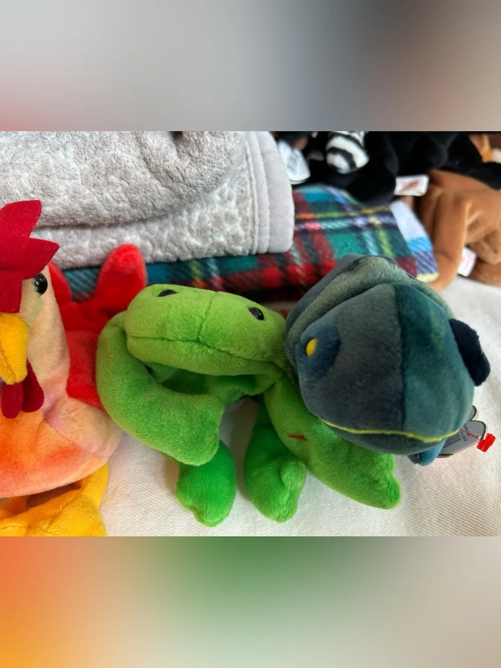 Ty Beanie Baby Lot of 6 in excellent clean condition w tags 1993-1997